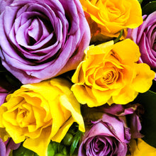Load image into Gallery viewer, 0484 Yellow and Lavender Roses